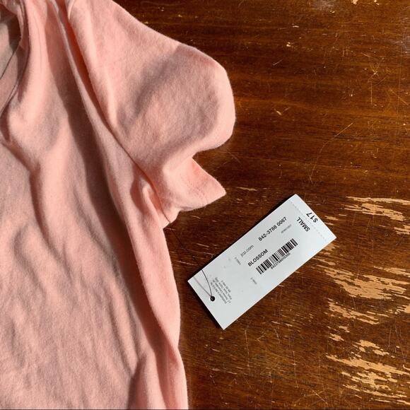 NWT a.n.a. Pink V Neck T-shirt, Size S - Picture 6 of 9